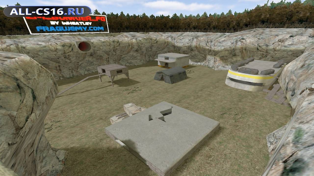 Карта «zm_bunkiery_fg» для CS 1.6 для CS 1.6