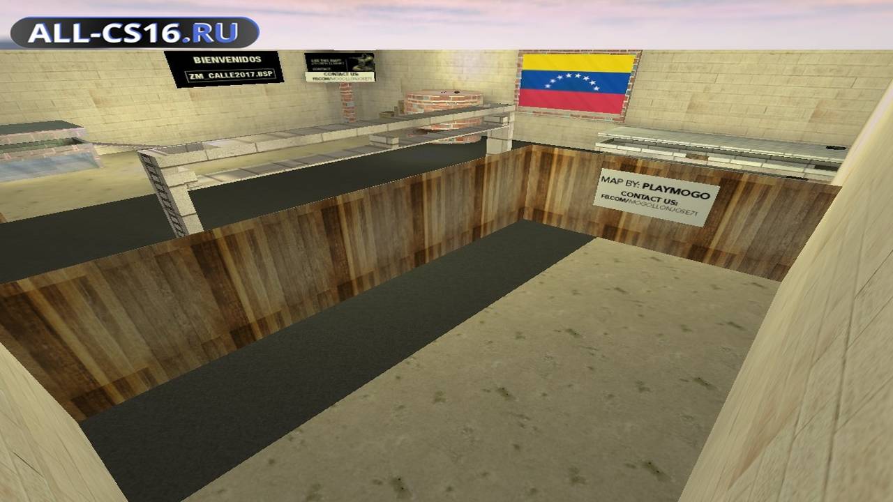 Карта «zm_calle2017» для CS 1.6 для CS 1.6