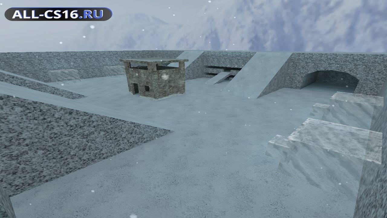 Карта «zm_canabys_snow» для CS 1.6 для CS 1.6