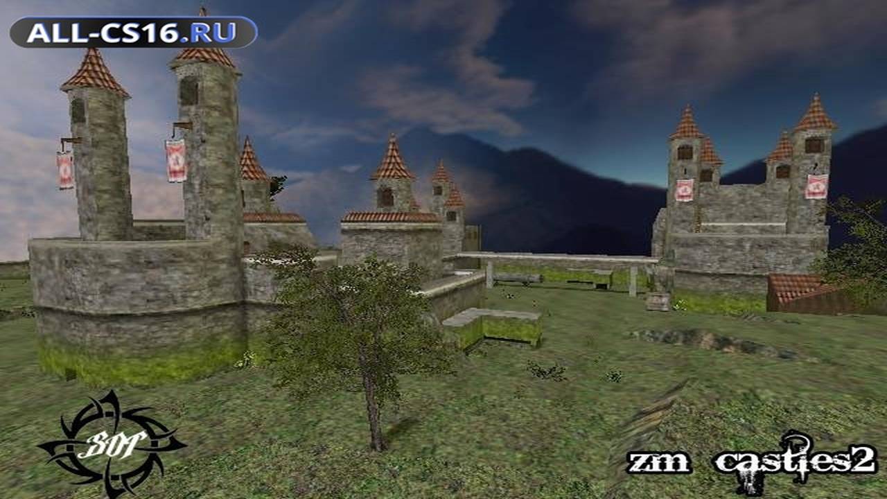 Карта «zm_castles2» для CS 1.6 для CS 1.6