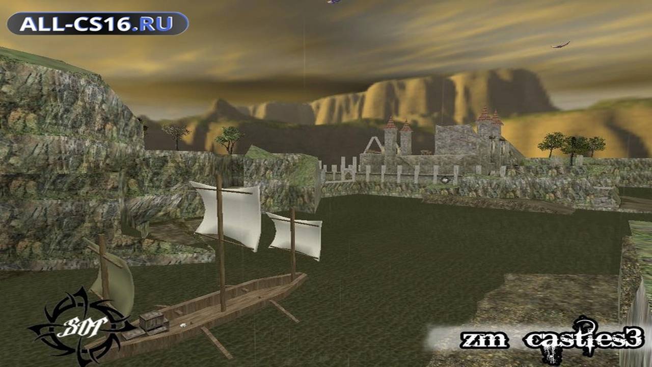 Карта «zm_castles3» для CS 1.6 для CS 1.6