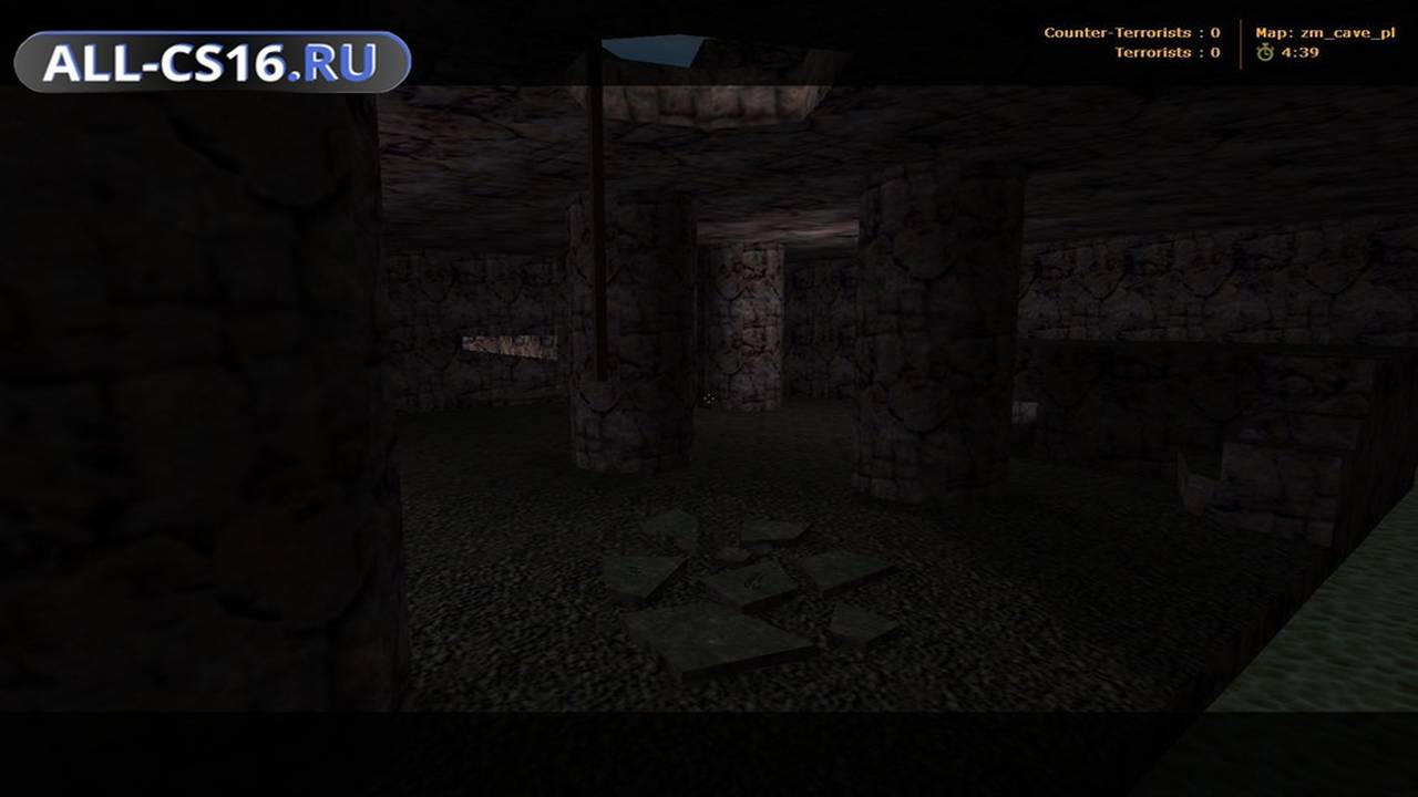 Карта «zm_cave_pl» для CS 1.6 для CS 1.6