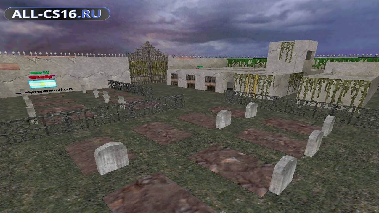Карта «zm_cemetery_2» для CS 1.6 для CS 1.6