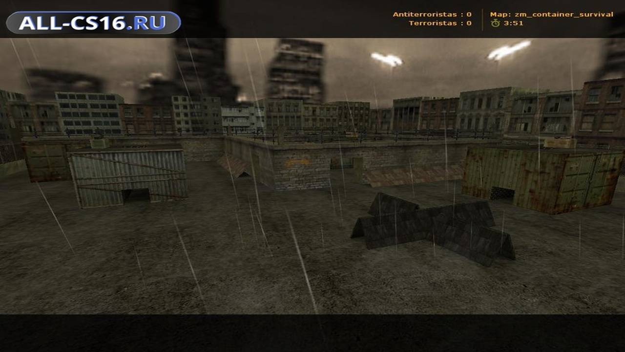 Карта «zm_container_survival» для CS 1.6 для CS 1.6