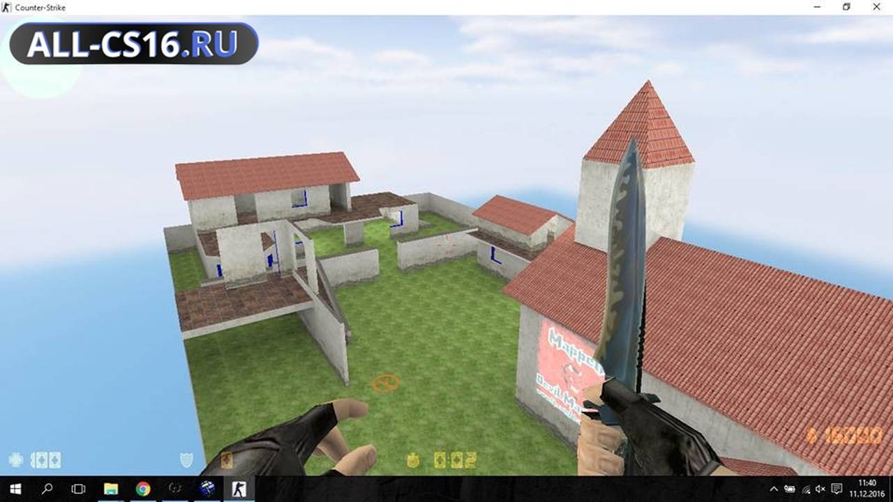 Карта «zm_crazy_city» для CS 1.6 для CS 1.6