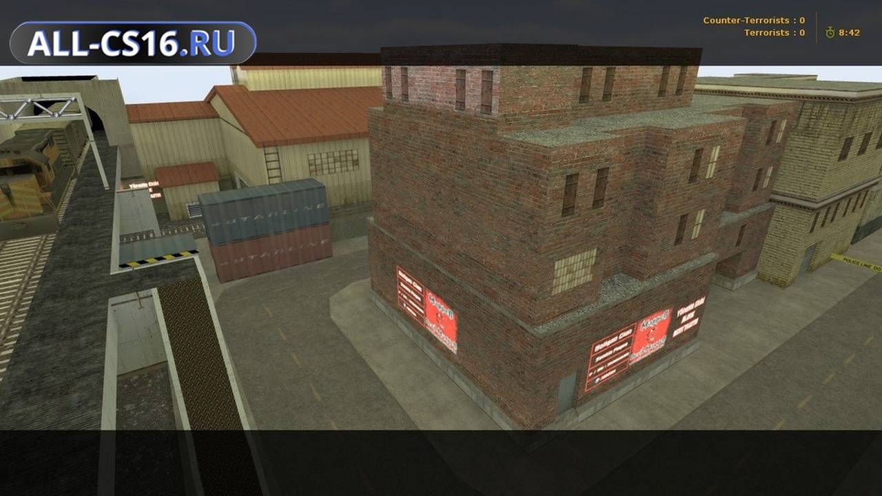 Карта «zm_csgo_assault» для CS 1.6 для CS 1.6