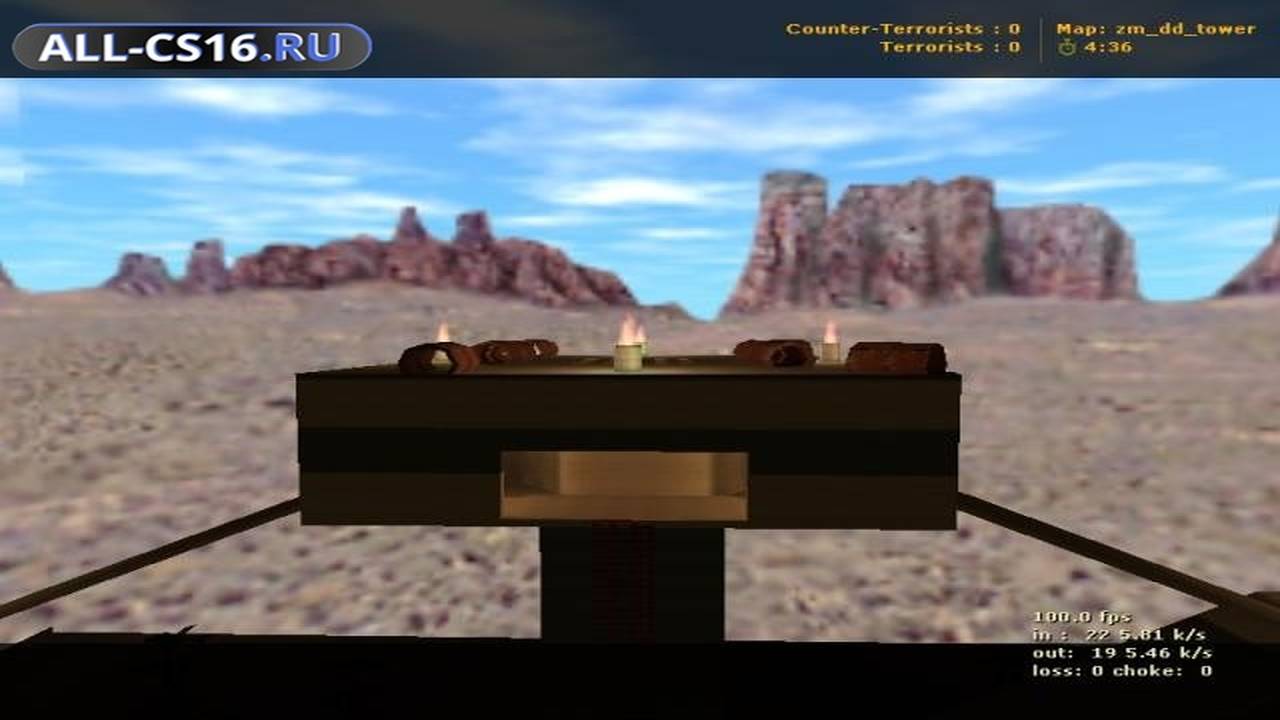 Карта «zm_dd_tower» для CS 1.6 для CS 1.6