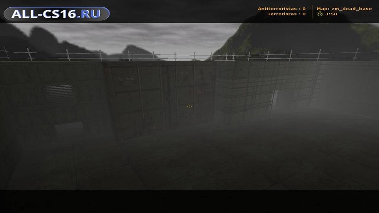 Карта «zm_dead_base» для CS 1.6 для CS 1.6