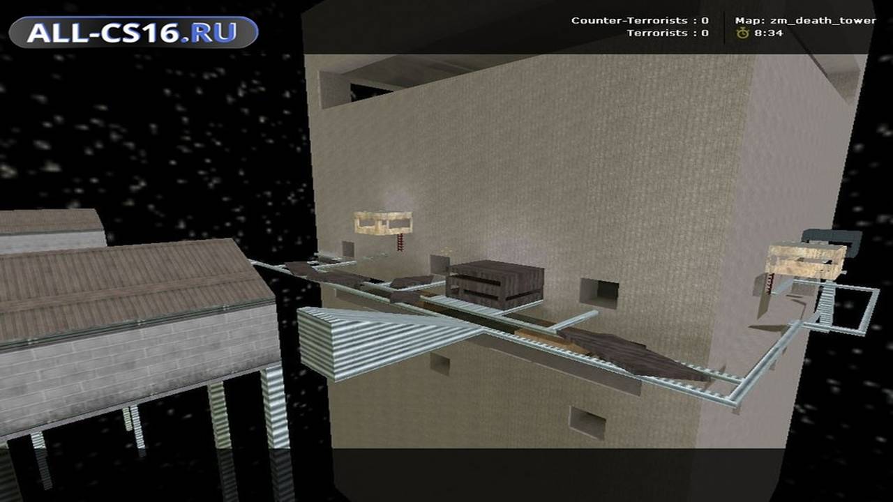 Карта «zm_death_tower» для CS 1.6 для CS 1.6