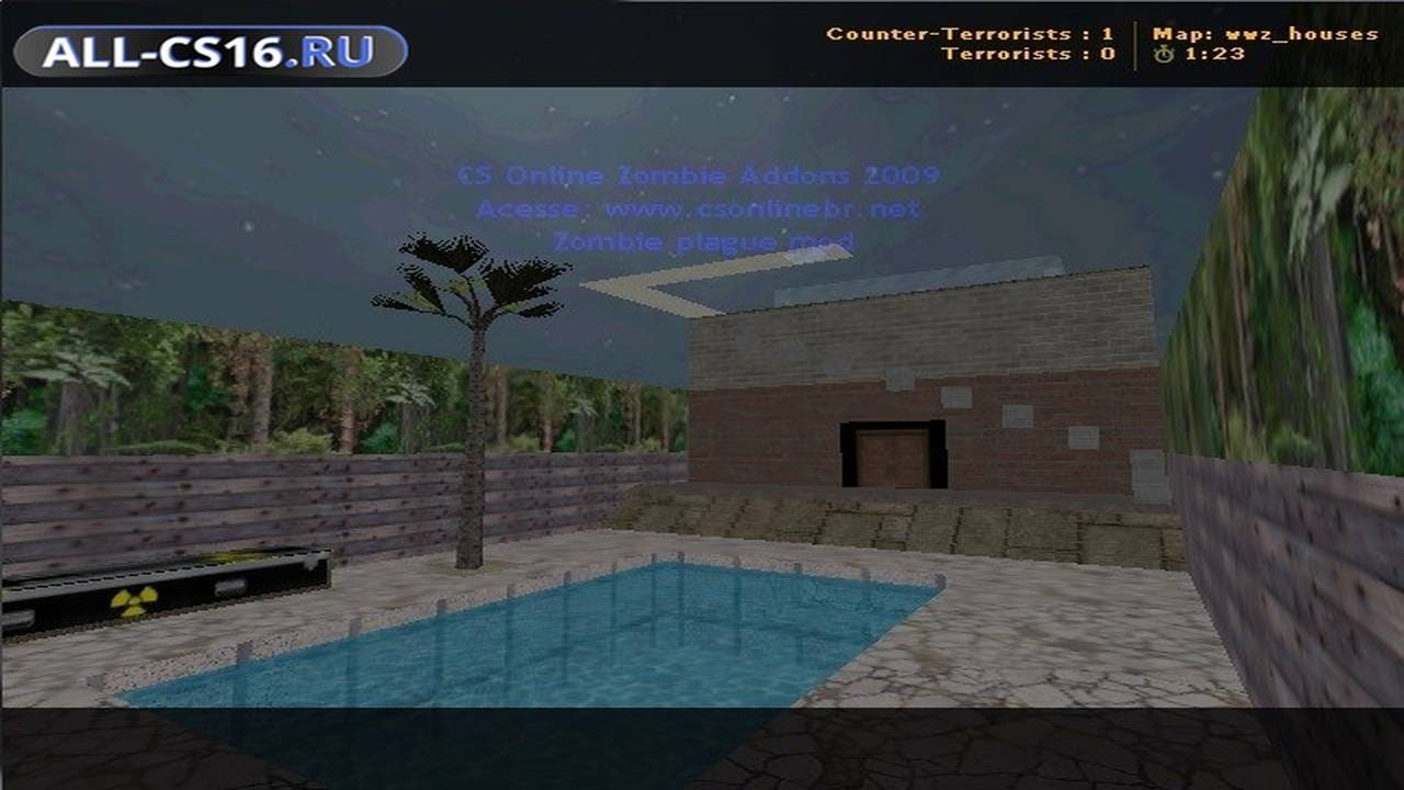 Карта «zm_diablo_house» для CS 1.6 для CS 1.6