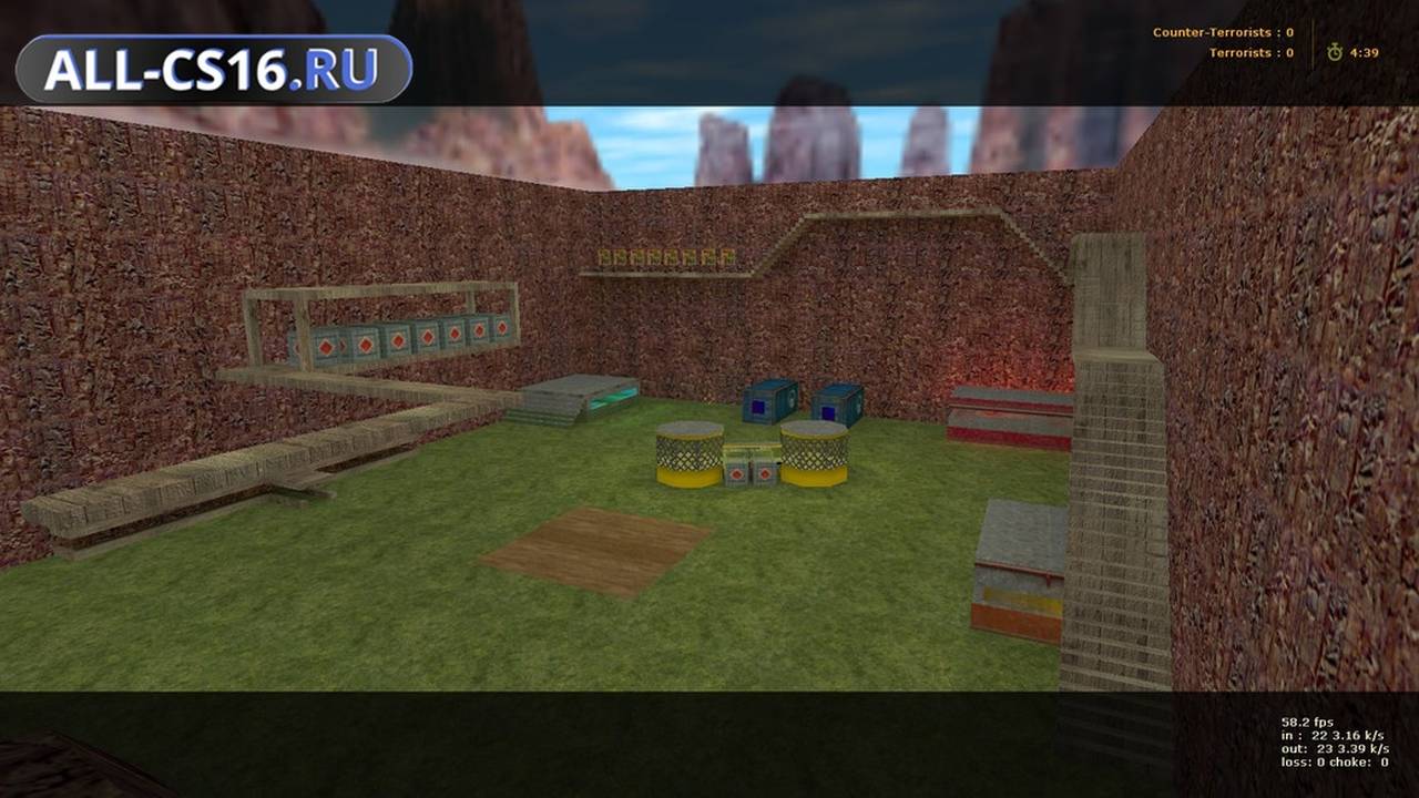 Карта «zm_dispenser_oa» для CS 1.6 для CS 1.6
