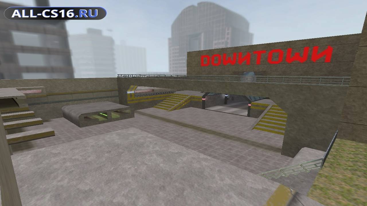 Карта «zm_downtown» для CS 1.6 для CS 1.6