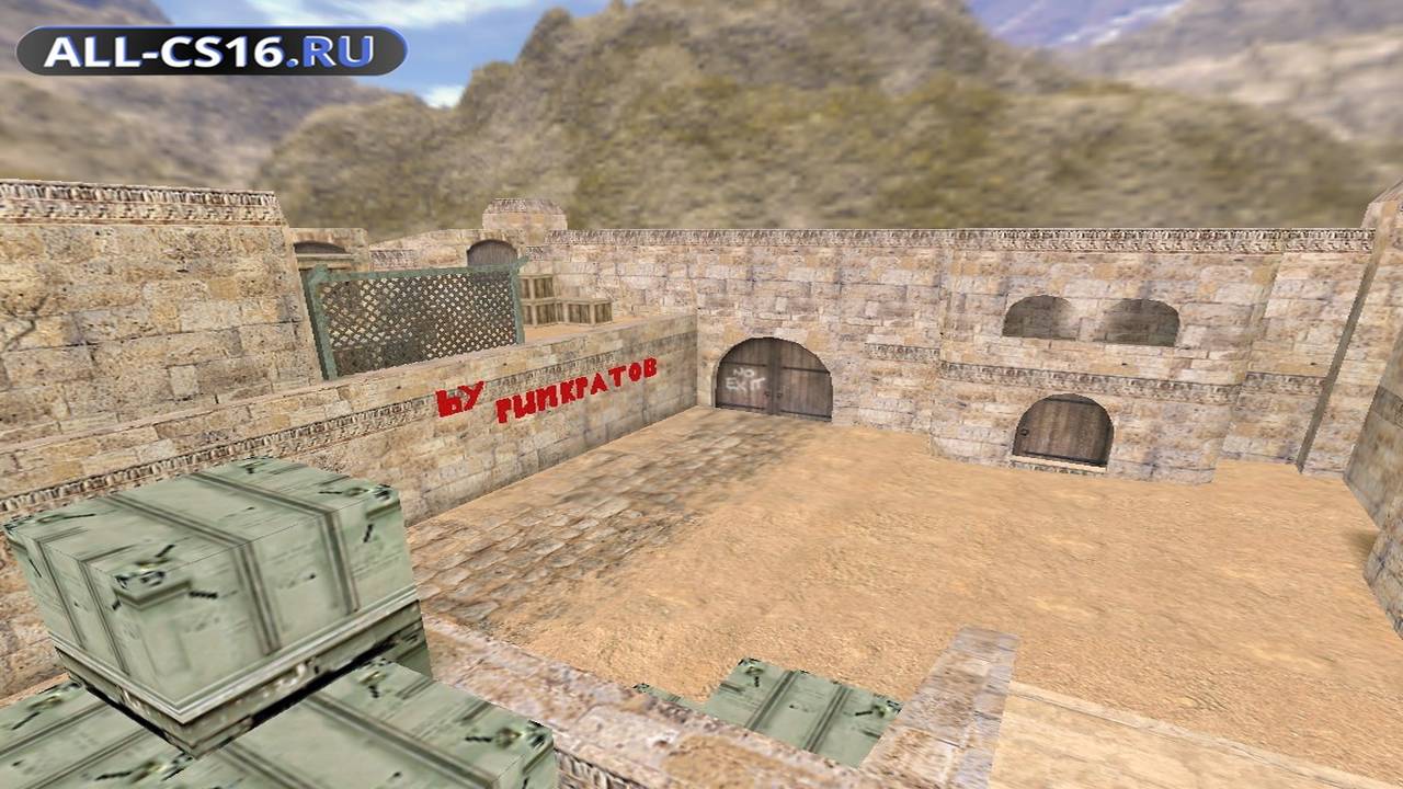 Карта «zm_dust1_2x2» для CS 1.6 для CS 1.6