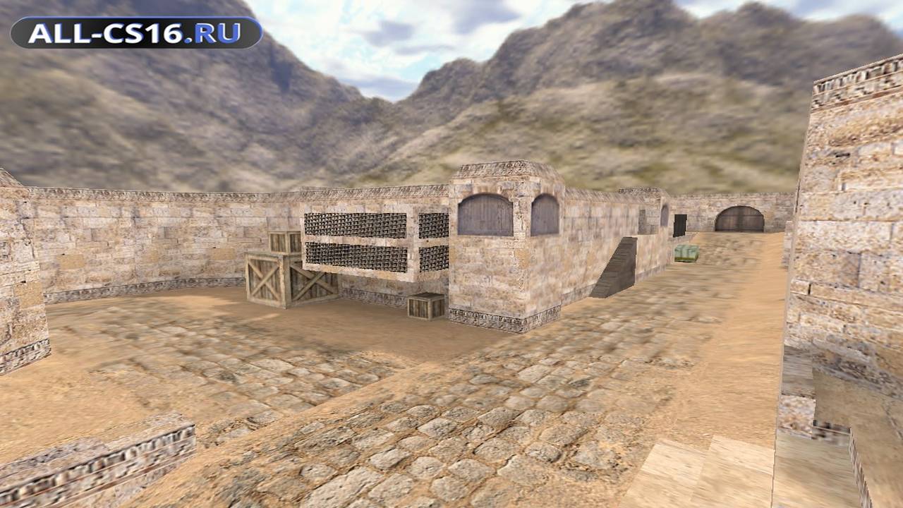 Карта «zm_dust2_2x2» для CS 1.6 для CS 1.6