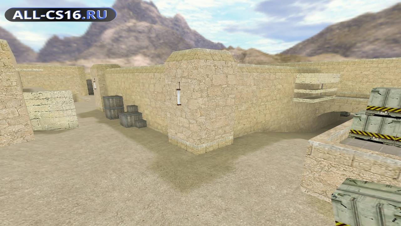 Карта «zm_dust2_final» для CS 1.6 для CS 1.6