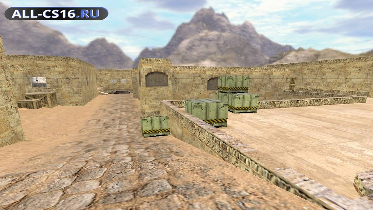 Карта «zm_dust2_strike» для CS 1.6 для CS 1.6