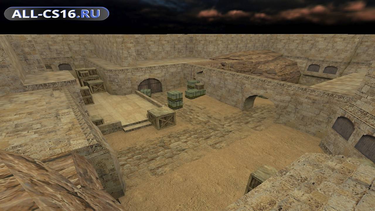 Карта «zm_dust2_zmtr» для CS 1.6 для CS 1.6