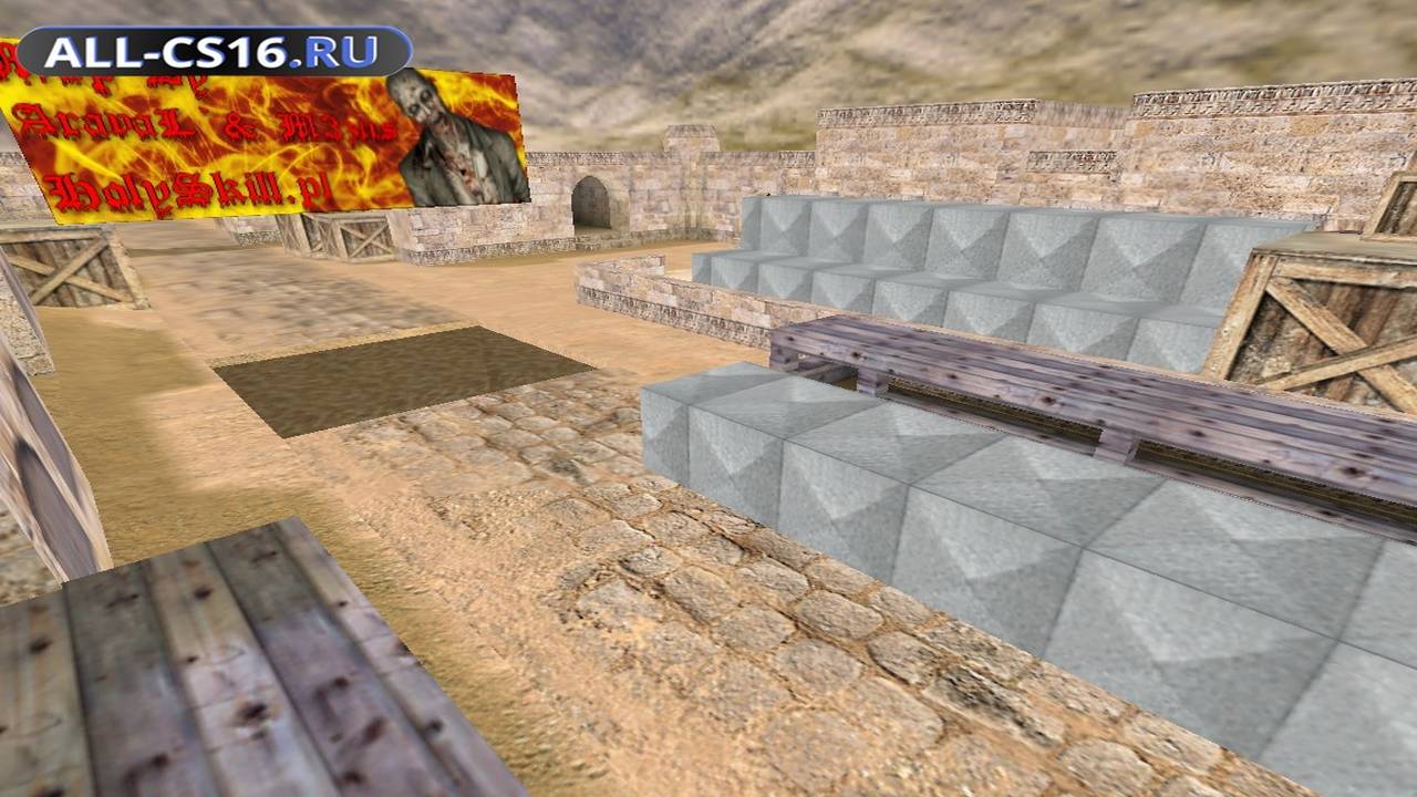 Карта «zm_dust_hs» для CS 1.6 для CS 1.6