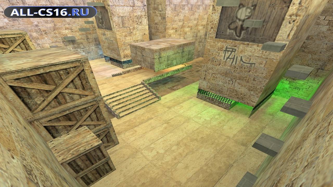Карта «zm_dust_short_v1» для CS 1.6 для CS 1.6
