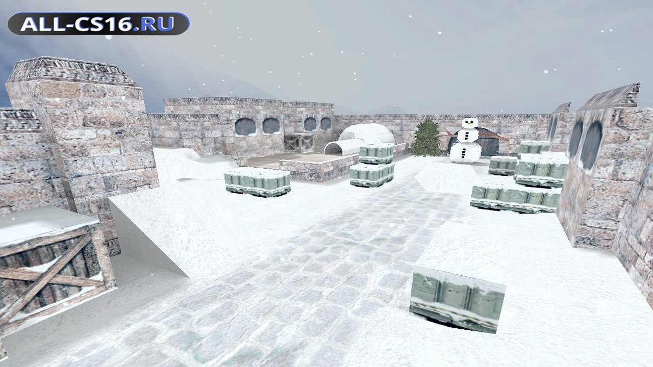 Карта «zm_dust_winter» для CS 1.6 для CS 1.6