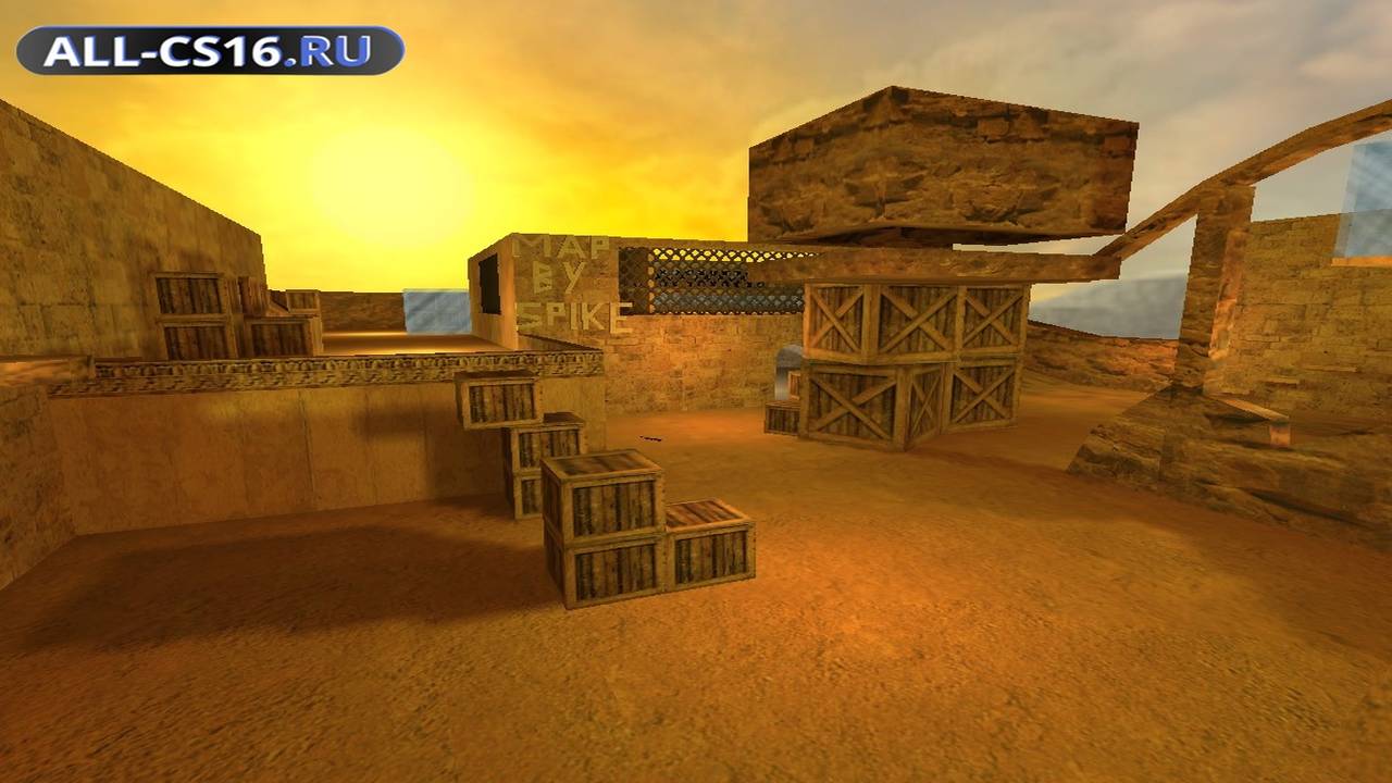 Карта «zm_dusty_camp_v1» для CS 1.6 для CS 1.6