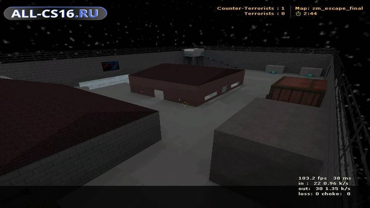 Карта «Zm_Escape_FINAL» для CS 1.6 для CS 1.6