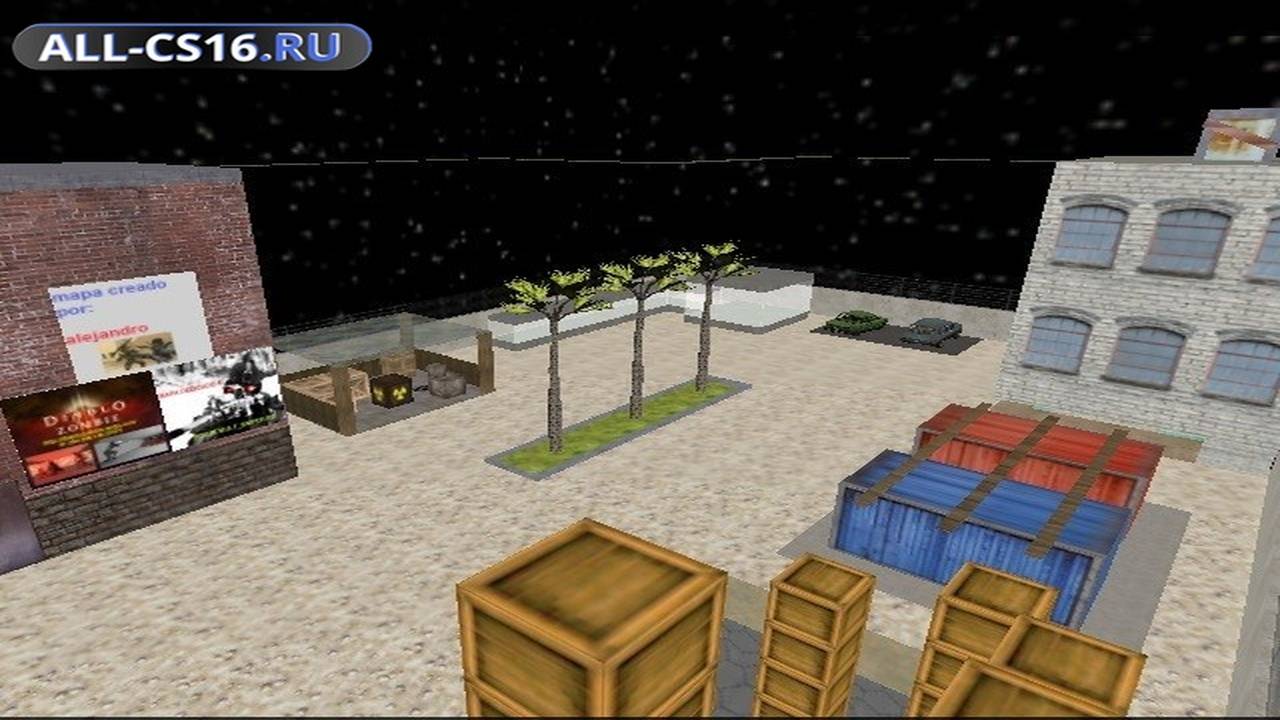 Карта «zm_evil_kamp» для CS 1.6 для CS 1.6