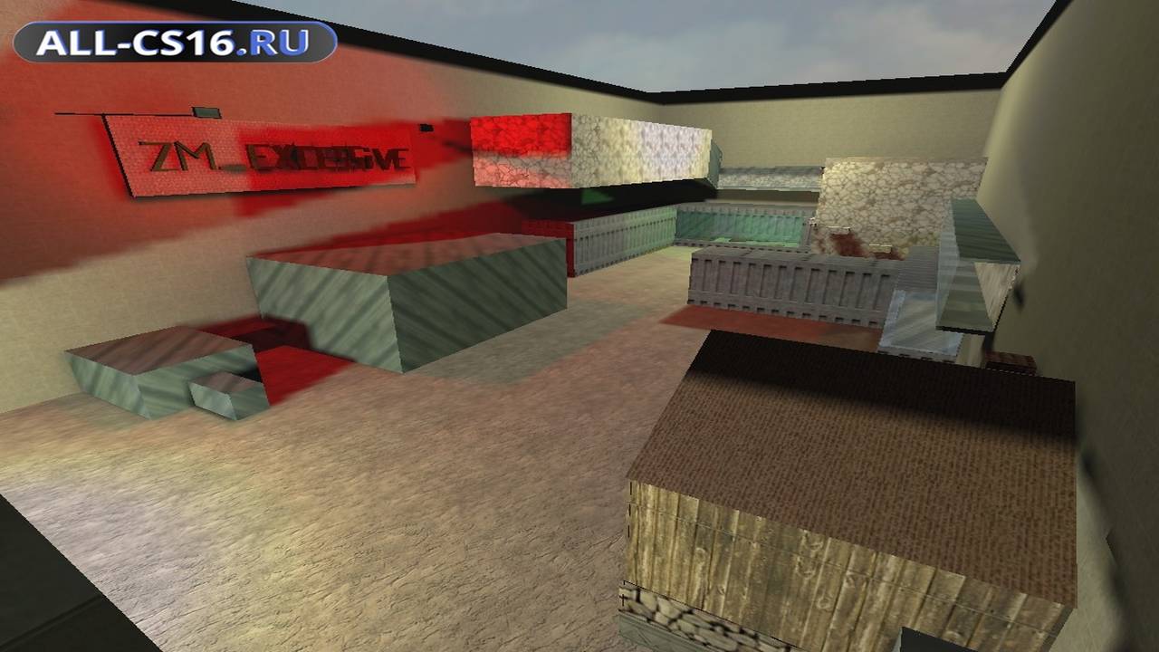 Карта «zm_excessivef» для CS 1.6 для CS 1.6