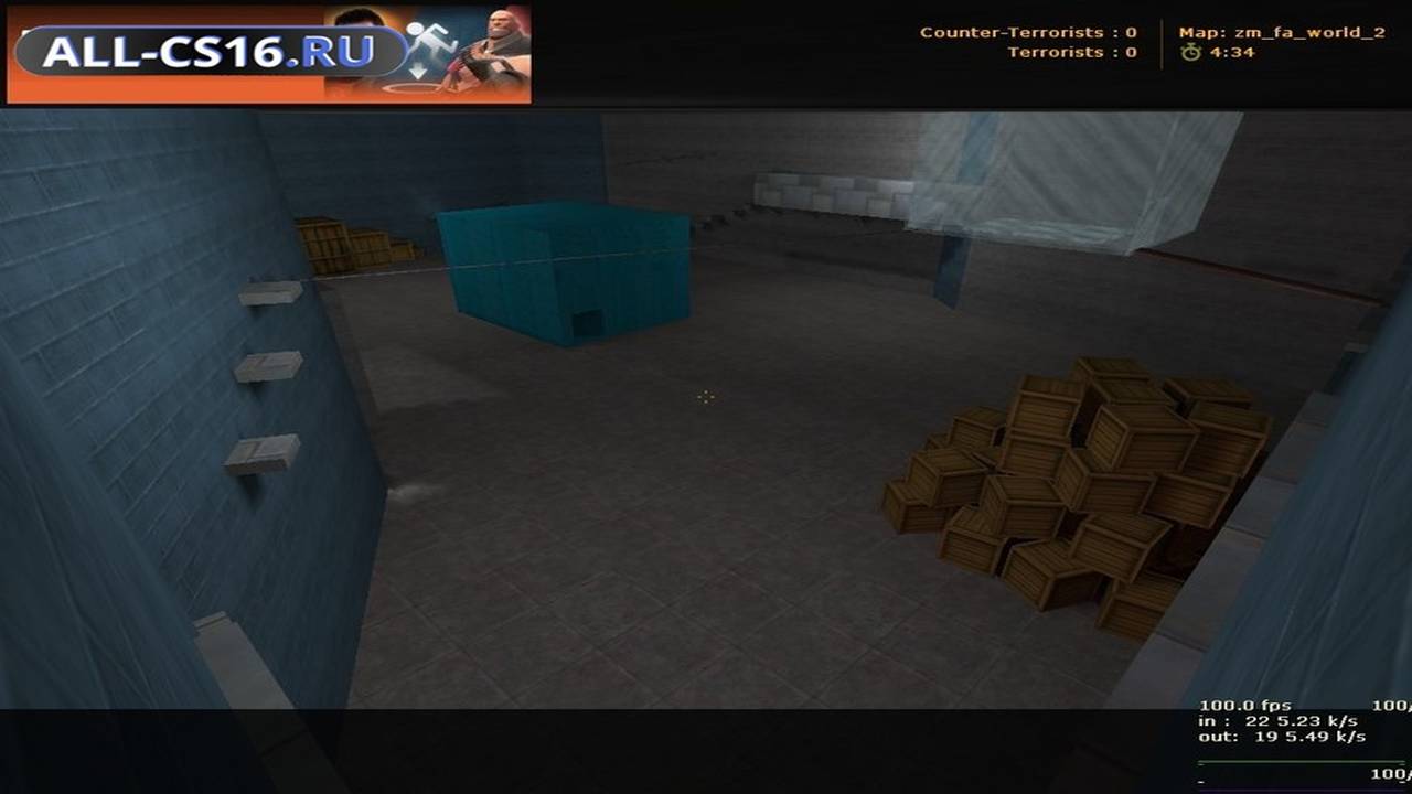 Карта «zm_fa_world_2» для CS 1.6 для CS 1.6