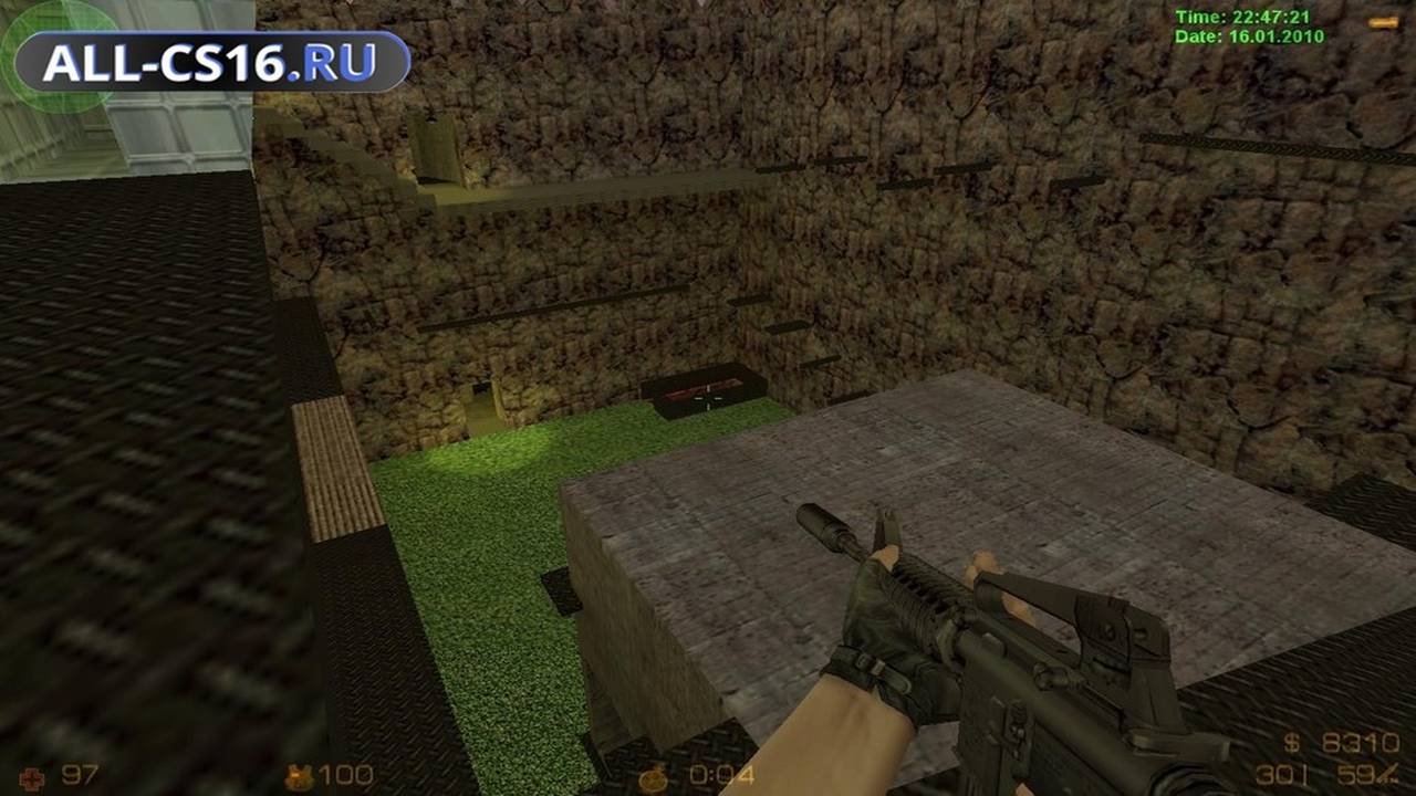 Карта «zm_fear» для CS 1.6 для CS 1.6