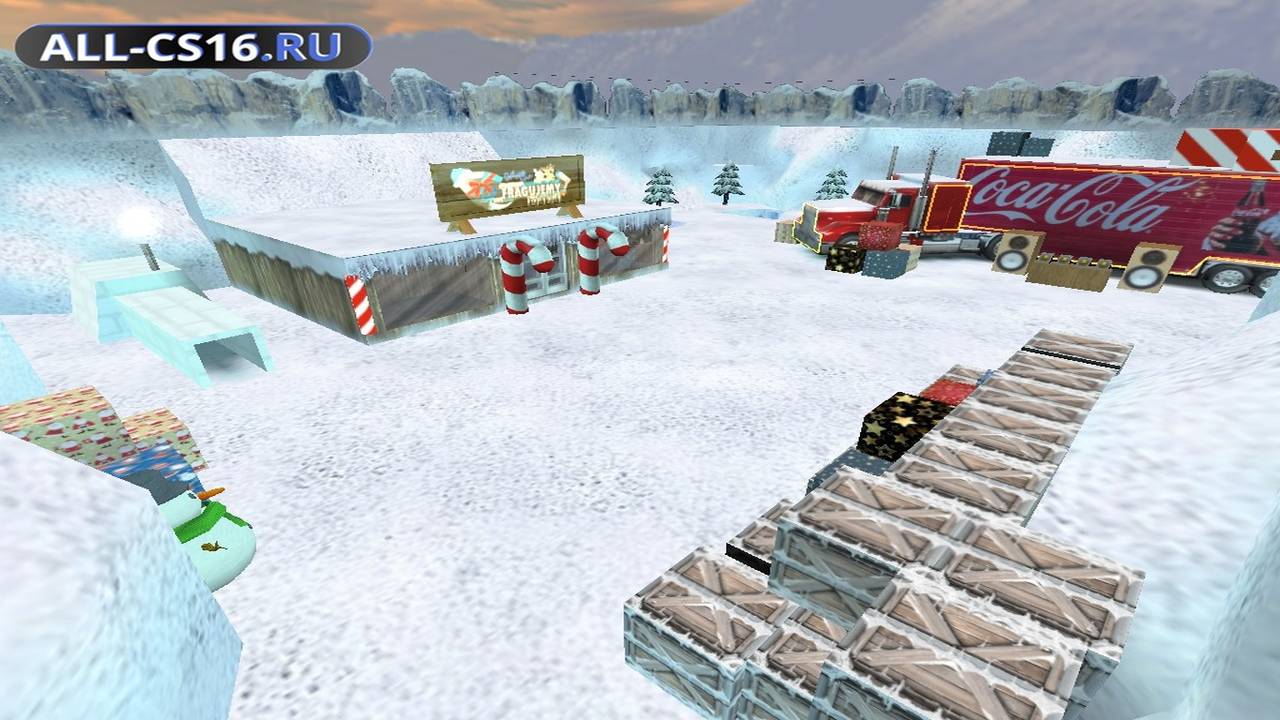 Карта «zm_fg_christmas» для CS 1.6 для CS 1.6