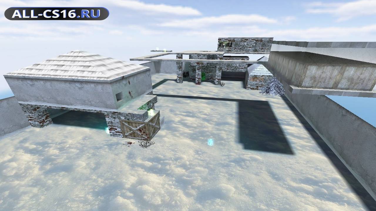 Карта «zm_gNight_snowbase» для CS 1.6 для CS 1.6