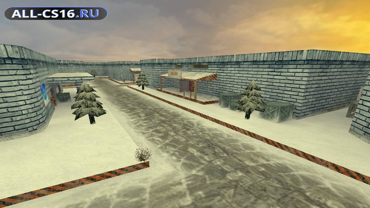 Карта «zm_garfield_snow» для CS 1.6 для CS 1.6