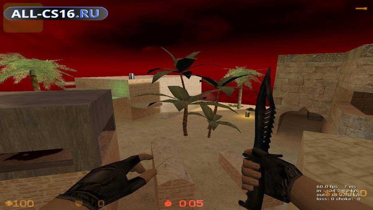 Карта «zm_gNight_evildust» для CS 1.6 для CS 1.6