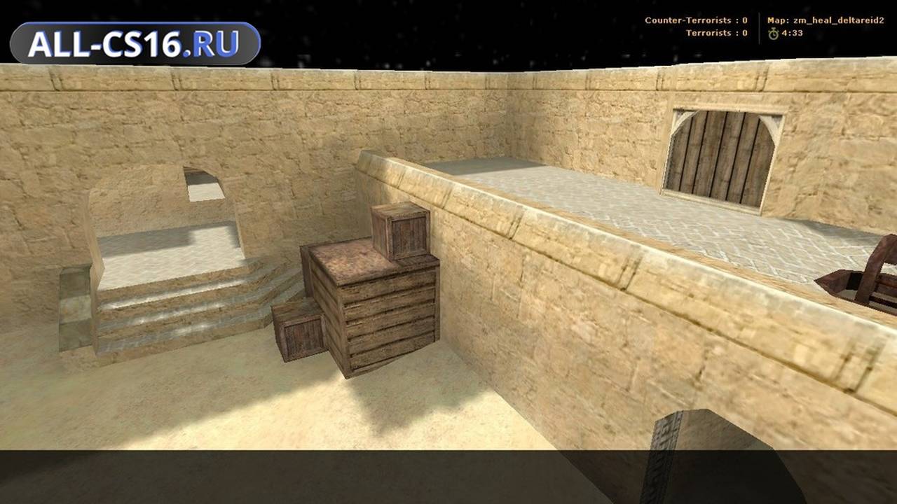 Карта «zm_heal_deltareid2» для CS 1.6 для CS 1.6