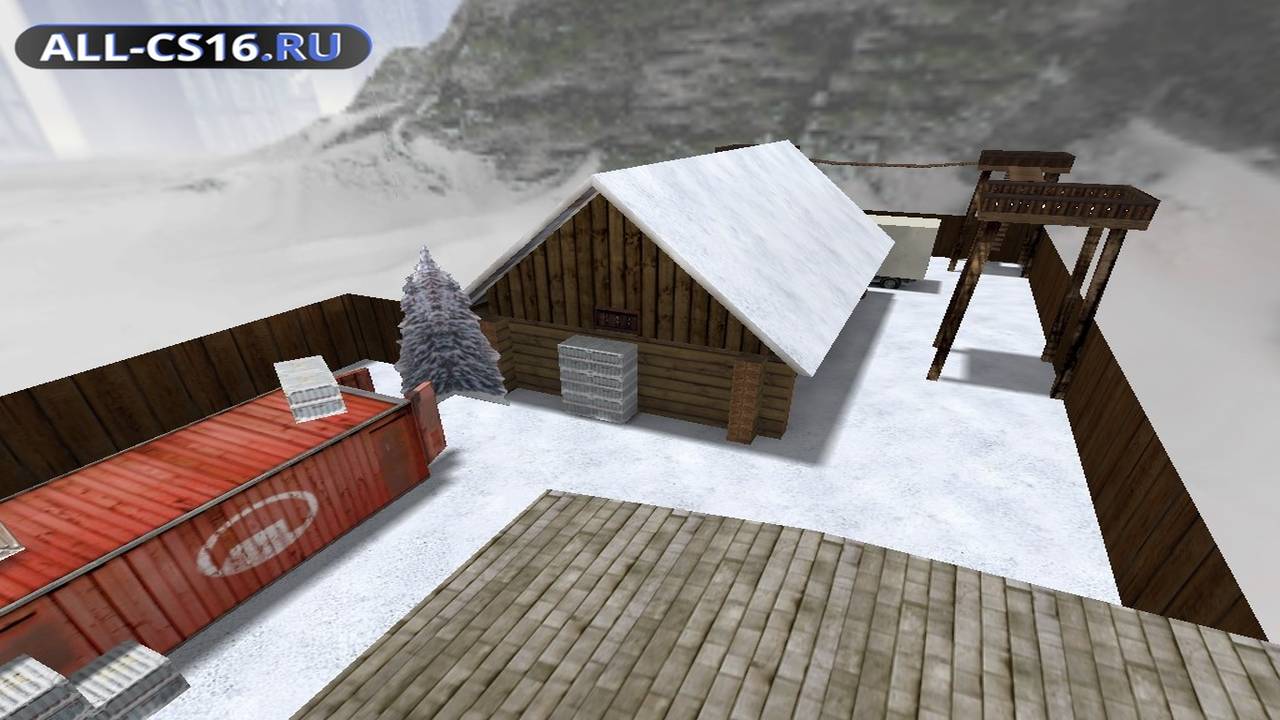 Карта «zm_heal_snow2» для CS 1.6 для CS 1.6