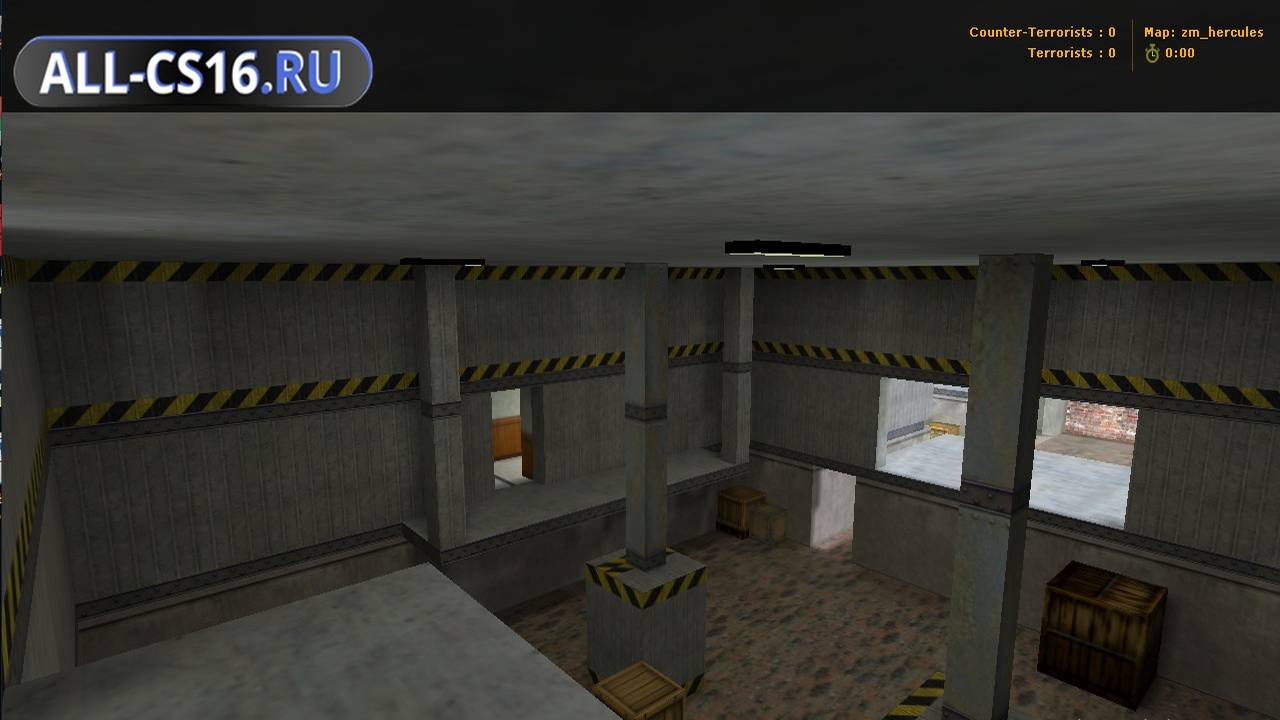Карта «zm_hercules» для CS 1.6 для CS 1.6