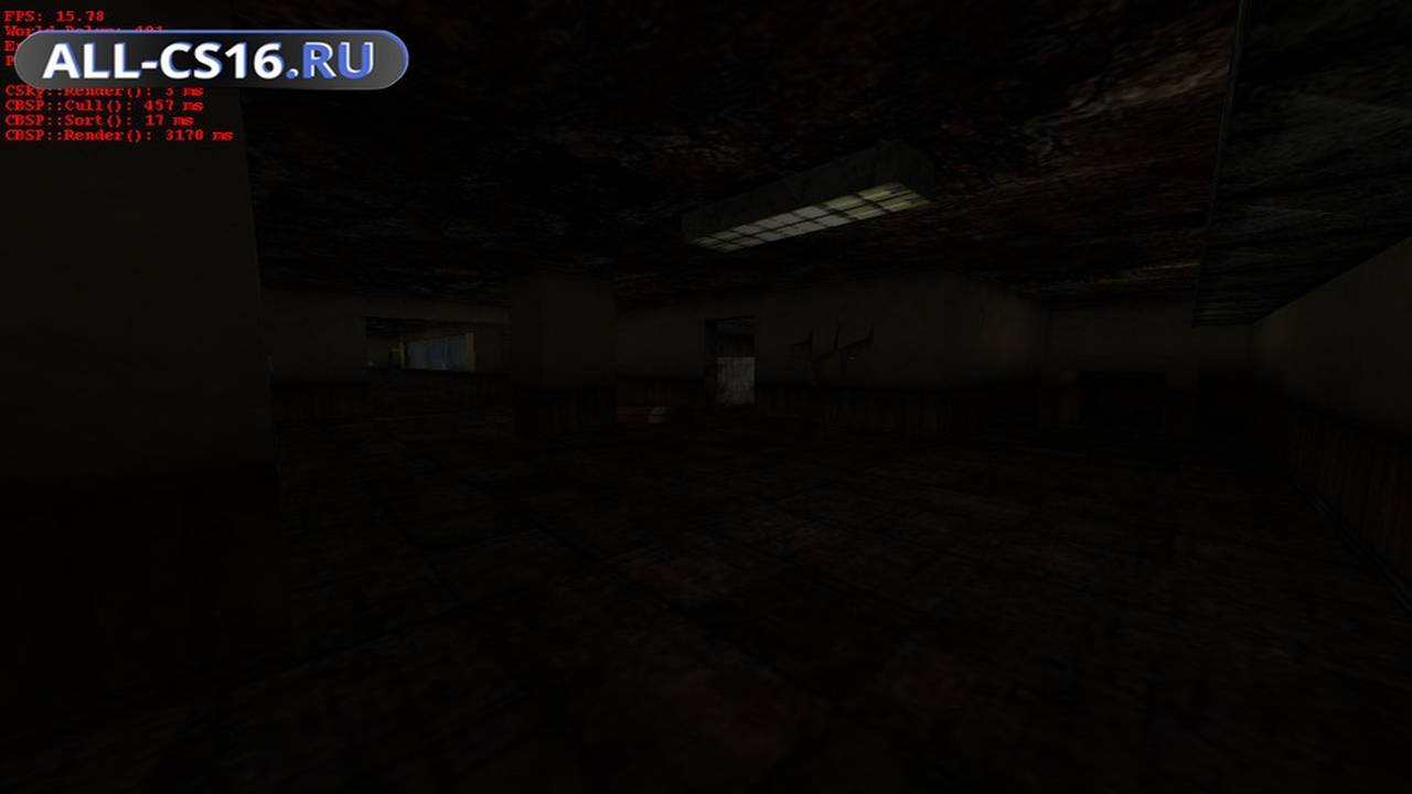 Карта «zm_Horror_Hospital» для CS 1.6 для CS 1.6