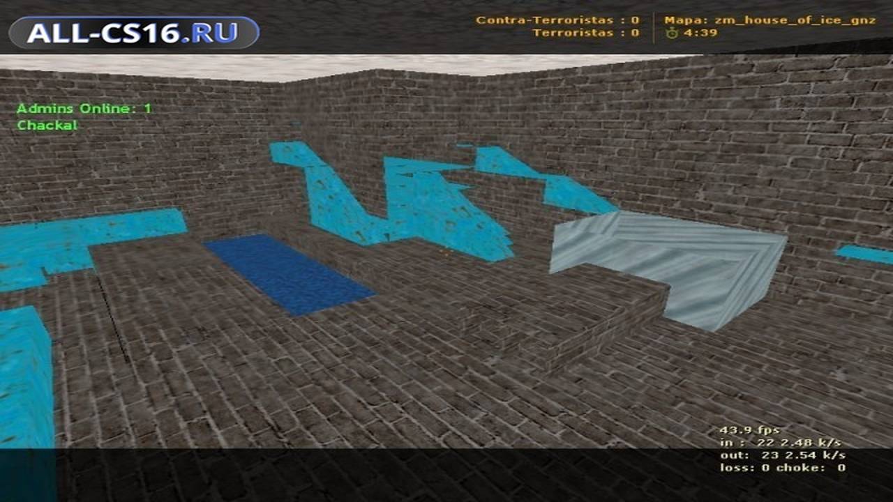 Карта «zm_house_of_ice_new» для CS 1.6 для CS 1.6