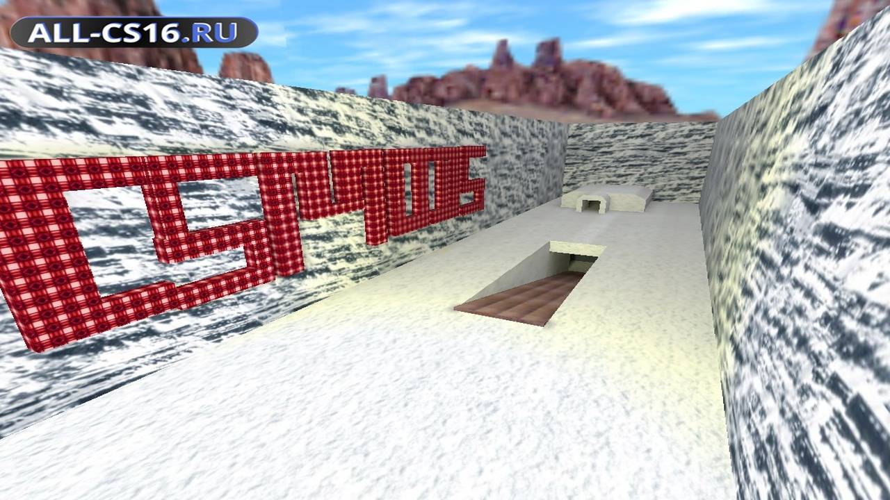 Карта «zm_ice_attack3» для CS 1.6 для CS 1.6