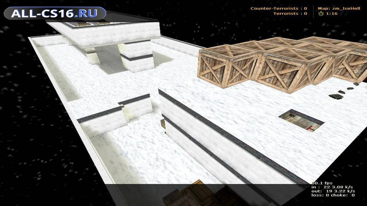Карта «zm_icehell» для CS 1.6 для CS 1.6