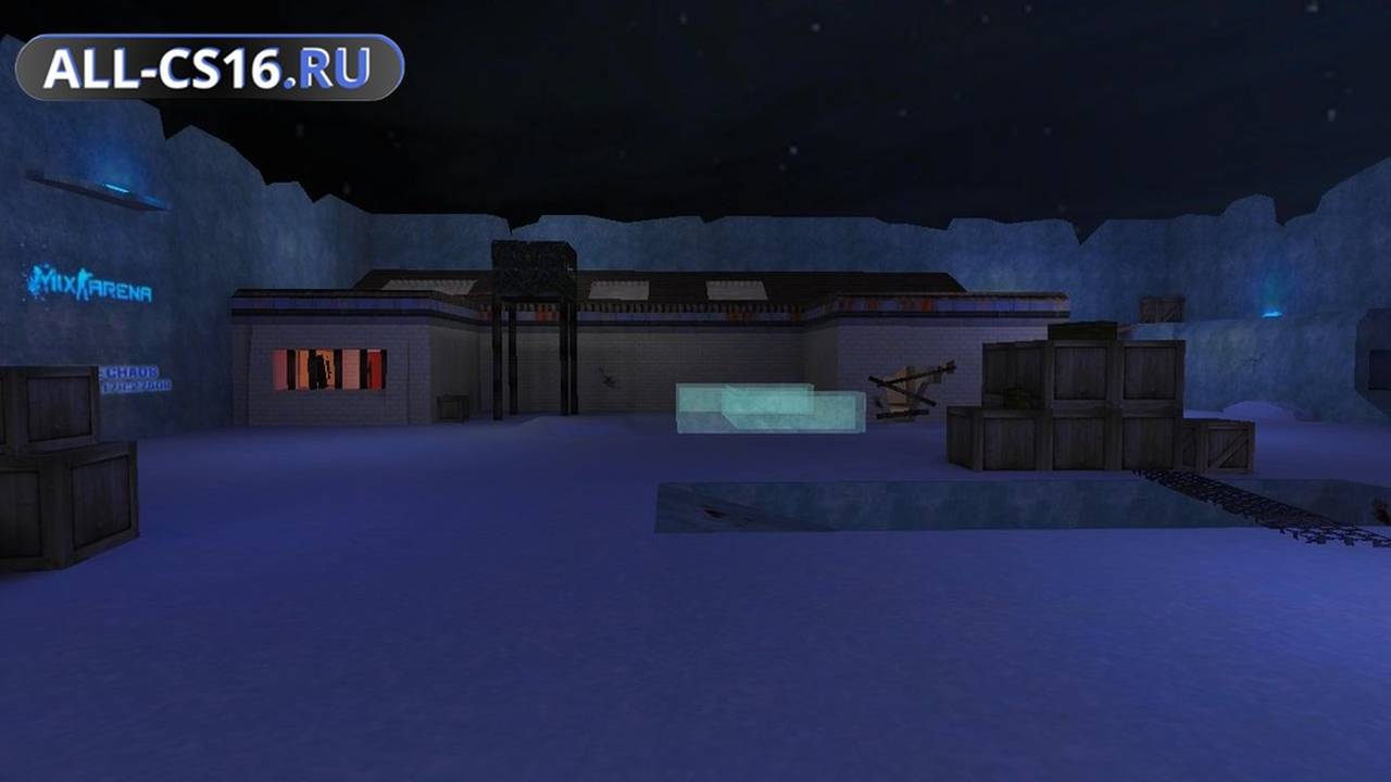 Карта «zm_iceworld_humans_v2» для CS 1.6 для CS 1.6