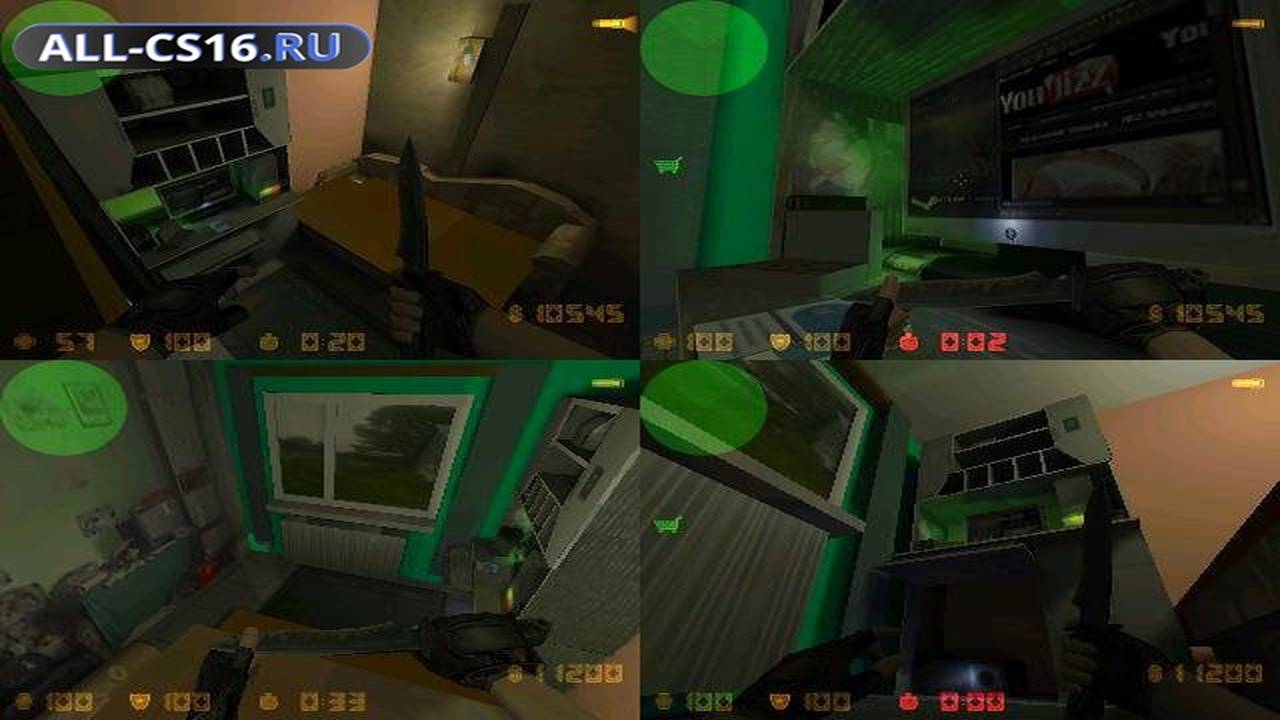 Карта «zm_jaskoroom» для CS 1.6 для CS 1.6