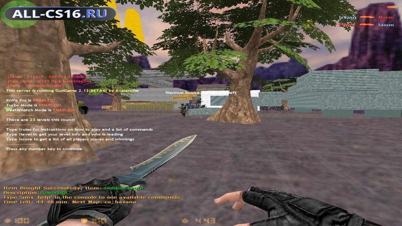 Карта «zm_kabal» для CS 1.6 для CS 1.6