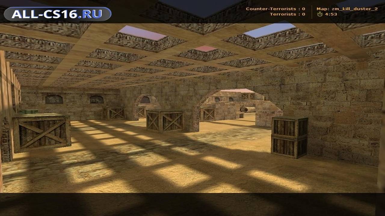 Карта «zm_kill_duster2» для CS 1.6 для CS 1.6