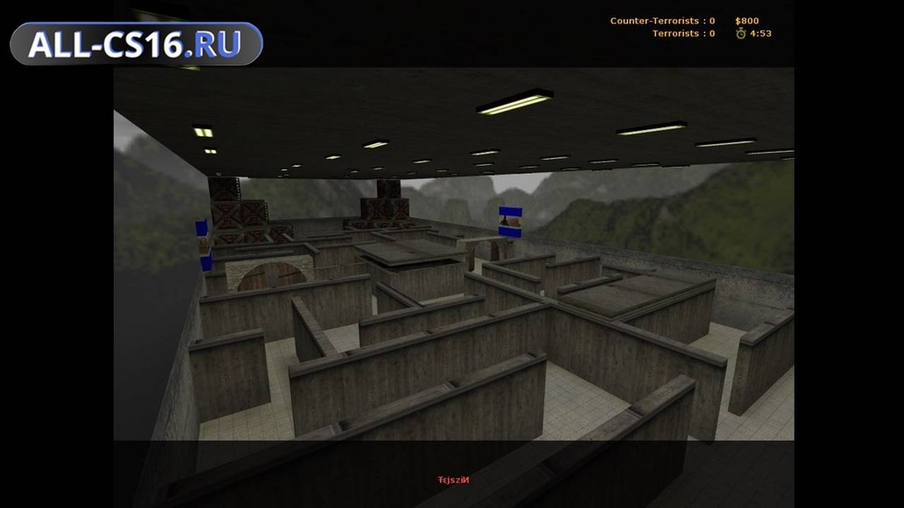 Карта «zm_labyrinth» для CS 1.6 для CS 1.6
