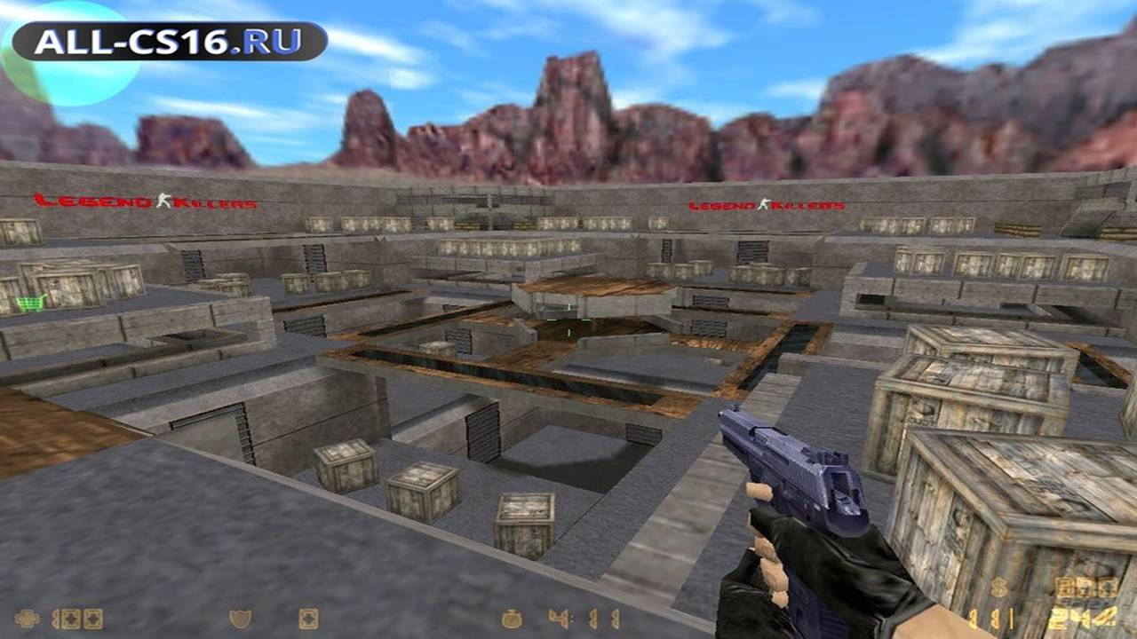 Карта «zm_lazy_crate» для CS 1.6 для CS 1.6