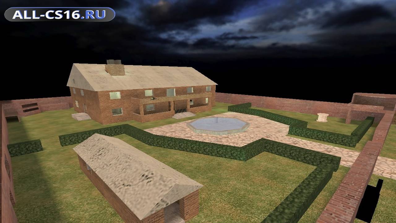 Карта «zm_mansion_mba» для CS 1.6 для CS 1.6