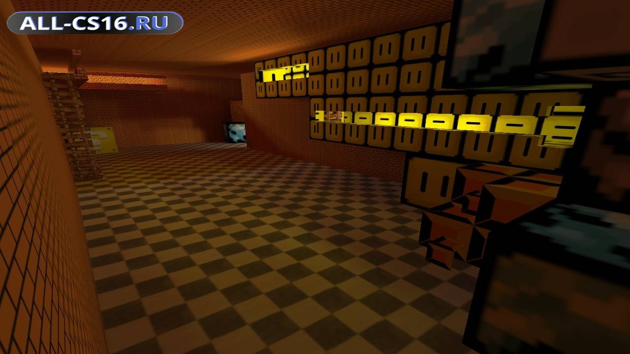Карта «zm_mario_cube» для CS 1.6 для CS 1.6