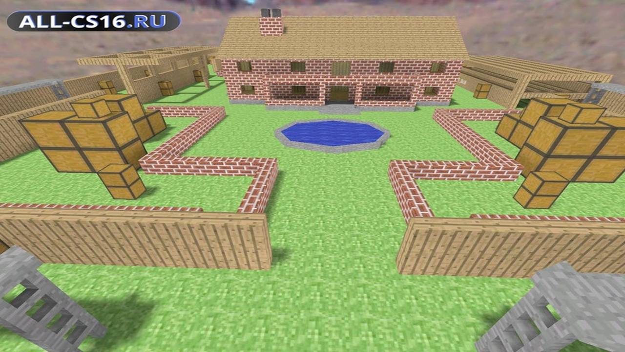 Карта «ZM_MINECRAFT_2k18» для CS 1.6 для CS 1.6